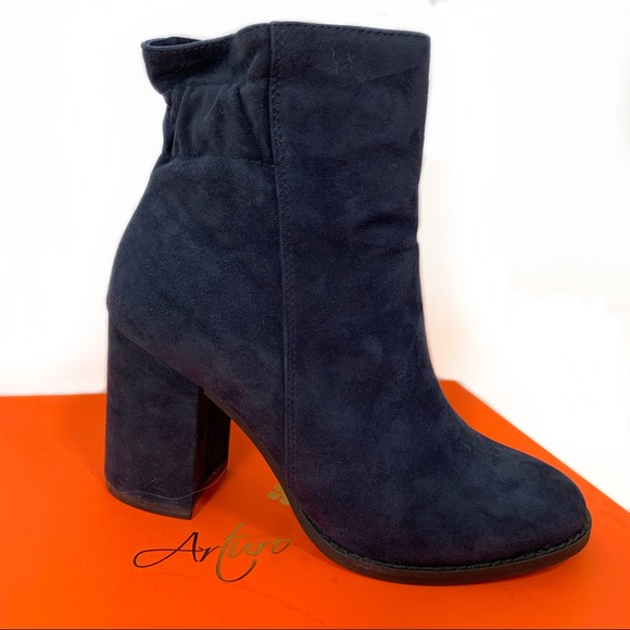 Arturo Chiang Shoes - Arturo Chiang Rakel Dark Blue suede leather Boots